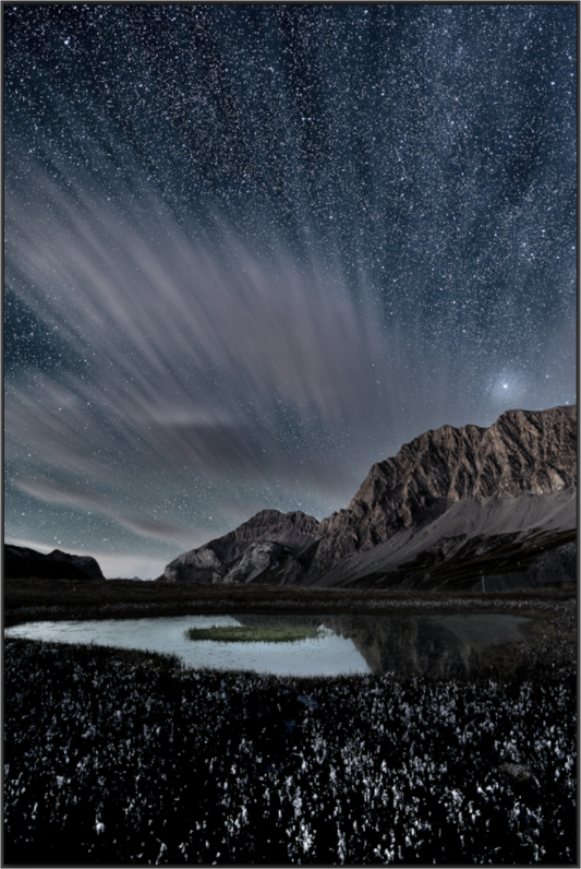 Main image Constellation d’étoiles sur un tapis de porte-laines Col de Sanetsch, 2025
