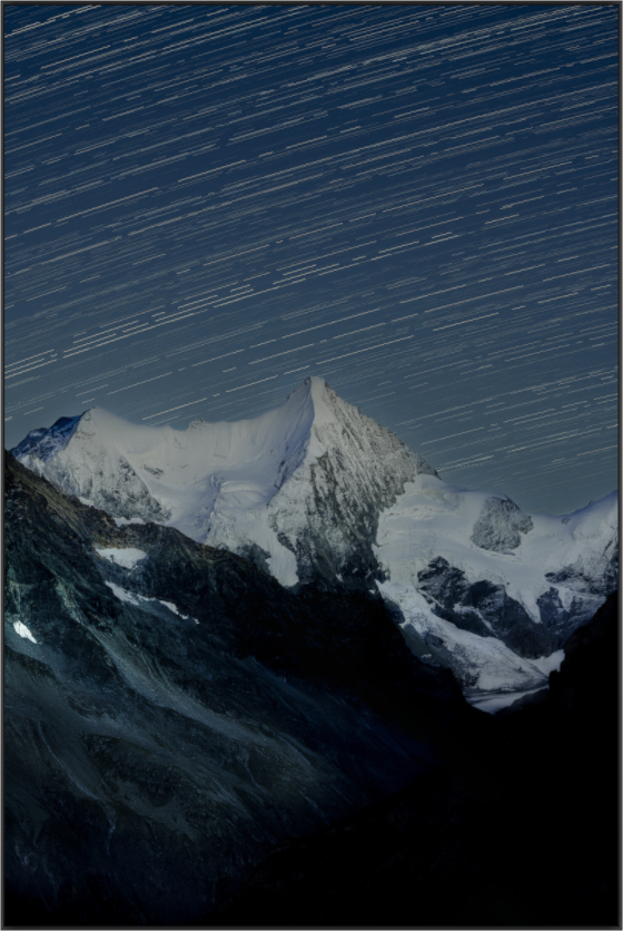 Main image Filé d'étoiles sur l'Obergabelhorn, 2025