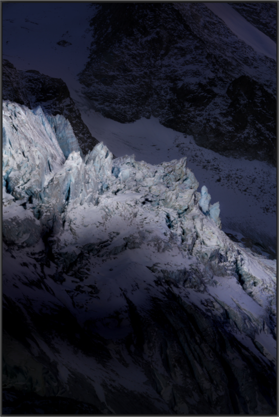 Main image Cicatrices de glace, glacier de Moiry, 202